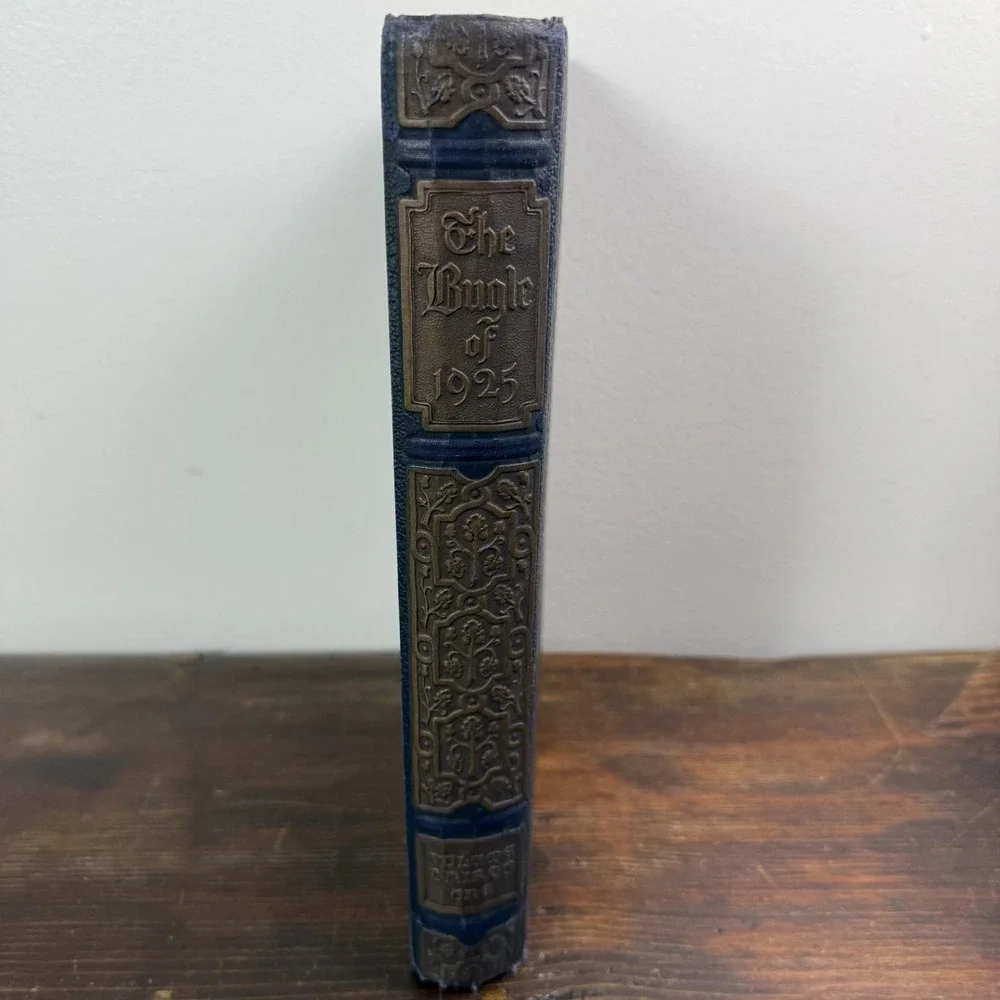 Vintage 1925 Bugle Virginia Polytechnic Institute Yearbook VPI Blacksburg HC